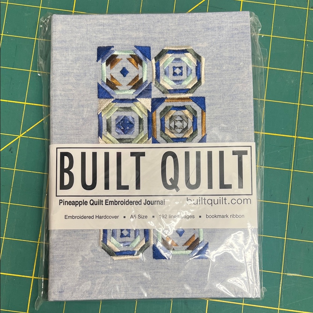 Built Quilt Embroidered Journal - Picture 4 of 8